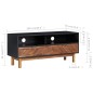 vidaXL Mueble para TV de madera maciza de acacia y MDF 100x35x45 cm vidaXL Mueble para TV de madera maciza de acacia y MDF 100x35x45 cm