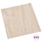 vidaXL Lamas para suelo autoadhesivas 55 uds PVC 5,11 m² marrón claro vidaXL Lamas para suelo autoadhesivas 55 uds PVC 5,11 m² marrón claro