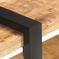 vidaXL Mueble para TV de madera maciza de mango rugosa 90x40x40 cm