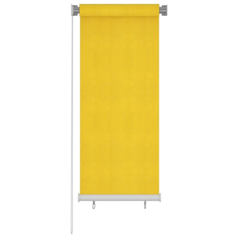 vidaXL Persiana enrollable de exterior 60x140 cm amarillo vidaXL Persiana enrollable de exterior 60x140 cm amarillo