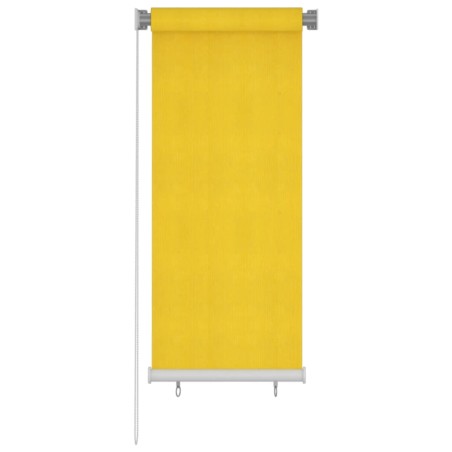 vidaXL Persiana enrollable de exterior 60x140 cm amarillo