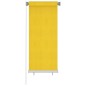 vidaXL Persiana enrollable de exterior 60x140 cm amarillo vidaXL Persiana enrollable de exterior 60x140 cm amarillo