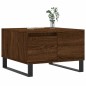 vidaXL Mesa de centro madera contrachapada roble marrón 55x55x36,5 cm vidaXL Mesa de centro madera contrachapada roble marrón 55x55x36,5 cm