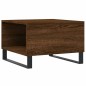 vidaXL Mesa de centro madera contrachapada roble marrón 55x55x36,5 cm vidaXL Mesa de centro madera contrachapada roble marrón 55x55x36,5 cm