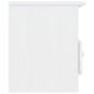 vidaXL Mueble de TV con cajones ALTA madera de pino blanco 100x35x41cm