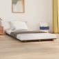 vidaXL Estructura de cama madera maciza pino marrón miel 100x200 cm vidaXL Estructura de cama madera maciza pino marrón miel 100x200 cm
