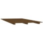 vidaXL Estructura de cama madera maciza pino marrón miel 100x200 cm vidaXL Estructura de cama madera maciza pino marrón miel 100x200 cm