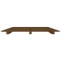 vidaXL Estructura de cama madera maciza pino marrón miel 100x200 cm vidaXL Estructura de cama madera maciza pino marrón miel 100x200 cm