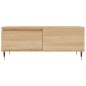 vidaXL Mesa de centro madera contrachapada roble Sonoma 90x50x36,5 cm vidaXL Mesa de centro madera contrachapada roble Sonoma 90x50x36,5 cm