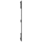 vidaXL Cabecero de cama de pared madera maciza pino gris 95,5x3x90 cm