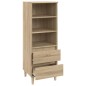 vidaXL Aparador alto madera contrachapada roble Sonoma 40x36x110 cm vidaXL Aparador alto madera contrachapada roble Sonoma 40x36x110 cm