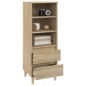 vidaXL Aparador alto madera contrachapada roble Sonoma 40x36x110 cm vidaXL Aparador alto madera contrachapada roble Sonoma 40x36x110 cm