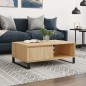 vidaXL Mesa de centro madera de ingeniería roble Sonoma 90x60x35 cm