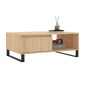 vidaXL Mesa de centro madera de ingeniería roble Sonoma 90x60x35 cm