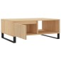 vidaXL Mesa de centro madera de ingeniería roble Sonoma 90x60x35 cm