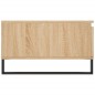 vidaXL Mesa de centro madera de ingeniería roble Sonoma 90x60x35 cm
