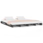 vidaXL Cama de palets madera maciza de pino gris 120x200 cm vidaXL Cama de palets madera maciza de pino gris 120x200 cm