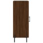 vidaXL Aparador madera de ingeniería marrón roble 34,5x34x90 cm