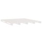 vidaXL Cama de palets de madera maciza de pino blanca 140x190 cm vidaXL Cama de palets de madera maciza de pino blanca 140x190 cm