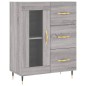 vidaXL Aparador de madera de ingeniería gris Sonoma 69,5x34x90 cm vidaXL Aparador de madera de ingeniería gris Sonoma 69,5x34x90 cm