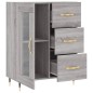 vidaXL Aparador de madera de ingeniería gris Sonoma 69,5x34x90 cm vidaXL Aparador de madera de ingeniería gris Sonoma 69,5x34x90 cm