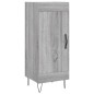 vidaXL Aparador madera de ingeniería gris Sonoma 34,5x34x90 cm vidaXL Aparador madera de ingeniería gris Sonoma 34,5x34x90 cm