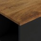 vidaXL Mesa de centro de madera maciza mango 60x50x35 cm vidaXL Mesa de centro de madera maciza mango 60x50x35 cm