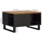 vidaXL Mesa de centro de madera maciza mango 60x50x35 cm vidaXL Mesa de centro de madera maciza mango 60x50x35 cm
