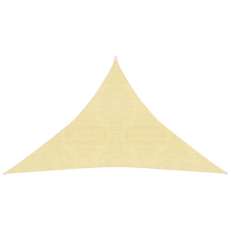 vidaXL Toldo de vela beige HDPE 160 g/m² 3x3x4,2 m vidaXL Toldo de vela beige HDPE 160 g/m² 3x3x4,2 m