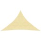 vidaXL Toldo de vela beige HDPE 160 g/m² 3x3x4,2 m vidaXL Toldo de vela beige HDPE 160 g/m² 3x3x4,2 m