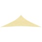 vidaXL Toldo de vela beige HDPE 160 g/m² 3x3x4,2 m vidaXL Toldo de vela beige HDPE 160 g/m² 3x3x4,2 m