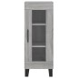 vidaXL Aparador madera de ingeniería gris Sonoma 34,5x34x90 cm vidaXL Aparador madera de ingeniería gris Sonoma 34,5x34x90 cm