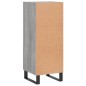 vidaXL Aparador madera de ingeniería gris Sonoma 34,5x34x90 cm vidaXL Aparador madera de ingeniería gris Sonoma 34,5x34x90 cm