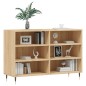 vidaXL Aparador de madera contrachapada roble Sonoma 103,5x35x70 cm vidaXL Aparador de madera contrachapada roble Sonoma 103,5x35x70 cm