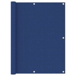 vidaXL Toldo para balcón tela oxford azul 120x400 cm