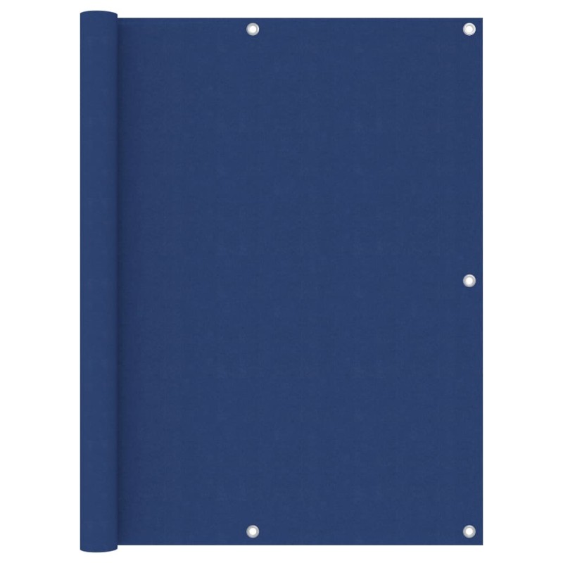 vidaXL Toldo para balcón tela oxford azul 120x400 cm