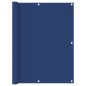 vidaXL Toldo para balcón tela oxford azul 120x400 cm