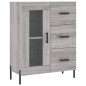 vidaXL Aparador de madera de ingeniería gris Sonoma 69,5x34x90 cm vidaXL Aparador de madera de ingeniería gris Sonoma 69,5x34x90 cm