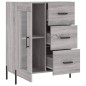 vidaXL Aparador de madera de ingeniería gris Sonoma 69,5x34x90 cm vidaXL Aparador de madera de ingeniería gris Sonoma 69,5x34x90 cm