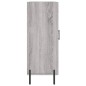 vidaXL Aparador de madera de ingeniería gris Sonoma 69,5x34x90 cm vidaXL Aparador de madera de ingeniería gris Sonoma 69,5x34x90 cm
