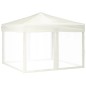 vidaXL Carpa para fiestas plegable con paredes laterales crema 3x3 m vidaXL Carpa para fiestas plegable con paredes laterales crema 3x3 m