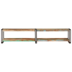 vidaXL Mueble de TV madera maciza reciclada 200x30x40 cm