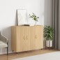 vidaXL Aparador de madera de ingeniería roble Sonoma 90x34x80 cm vidaXL Aparador de madera de ingeniería roble Sonoma 90x34x80 cm