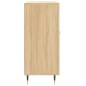vidaXL Aparador de madera de ingeniería roble Sonoma 90x34x80 cm vidaXL Aparador de madera de ingeniería roble Sonoma 90x34x80 cm