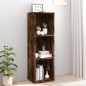 vidaXL Estantería/mueble de TV madera roble ahumado 36x30x114 cm vidaXL Estantería/mueble de TV madera roble ahumado 36x30x114 cm