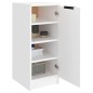vidaXL Mueble zapatero de madera contrachapada blanco 30x35x70 cm vidaXL Mueble zapatero de madera contrachapada blanco 30x35x70 cm