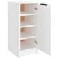 vidaXL Mueble zapatero de madera contrachapada blanco 30x35x70 cm vidaXL Mueble zapatero de madera contrachapada blanco 30x35x70 cm