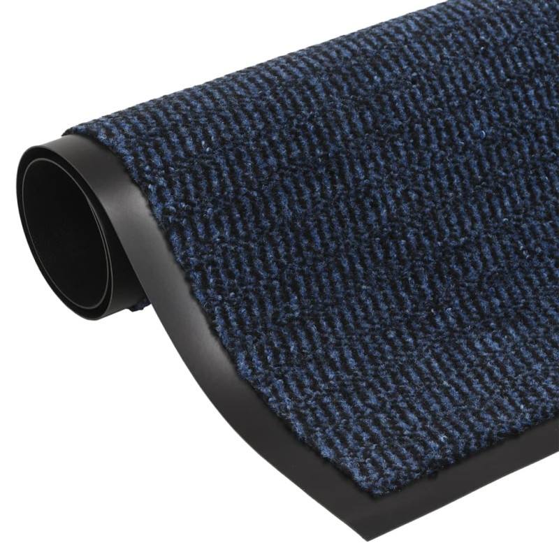 vidaXL Felpudo de nudo azul 60x150 cm vidaXL Felpudo de nudo azul 60x150 cm