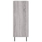 vidaXL Aparador de madera de ingeniería gris Sonoma 69,5x34x90 cm vidaXL Aparador de madera de ingeniería gris Sonoma 69,5x34x90 cm