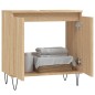 vidaXL Armario de baño madera de ingeniería roble Sonoma 58x33x60 cm vidaXL Armario de baño madera de ingeniería roble Sonoma 58x33x60 cm